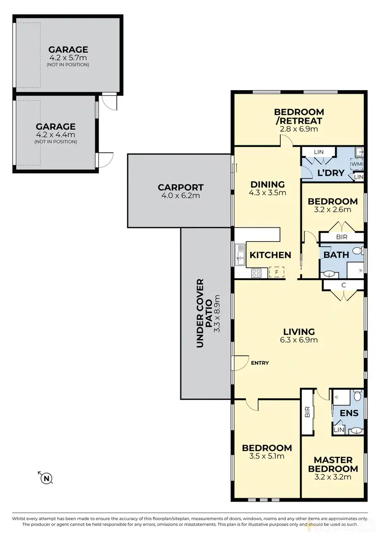 Floorplan of Homely house listing, 256 Ballan Road, Wyndham Vale VIC 3024