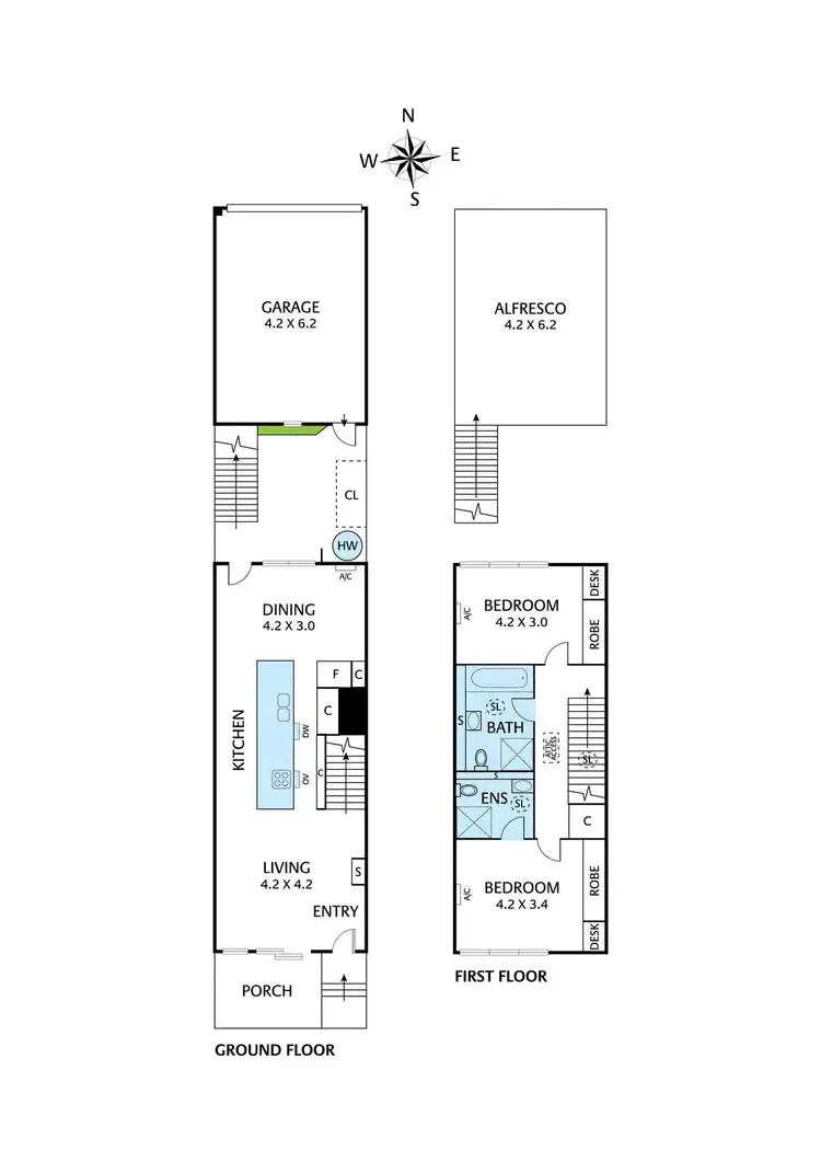 Floorplan of Homely unit listing, 21/64 Bridge Street, Eltham VIC 3095