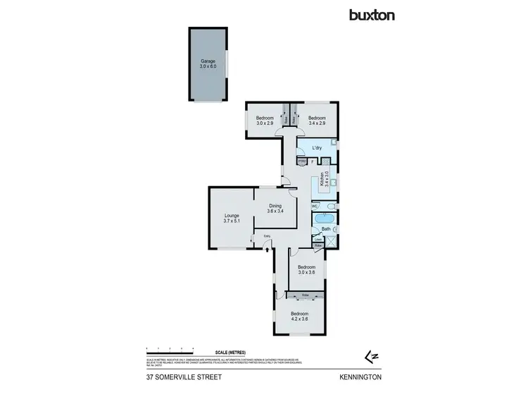Floorplan of Homely house listing, 37 Somerville Street, Flora Hill VIC 3550