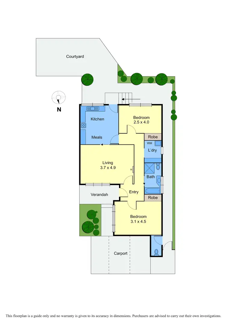 Floorplan of Homely unit listing, 3/40 Chaucer Crescent, Canterbury VIC 3126
