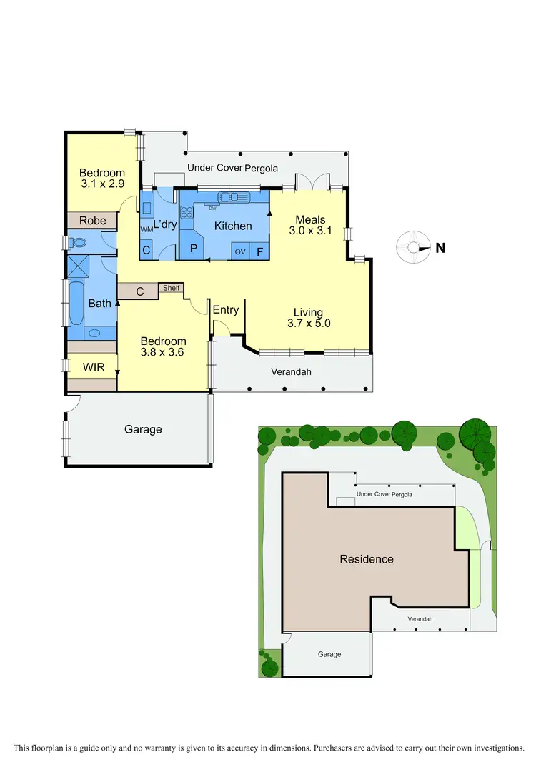 Floorplan of Homely unit listing, 2/15 Loch Street, Kew VIC 3101