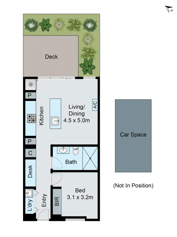 Floorplan of Homely apartment listing, 8/817 Centre Road, Bentleigh East VIC 3165