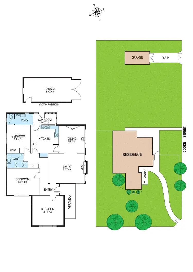 Floorplan of Homely house listing, 41 Spring Street, Sandringham VIC 3191