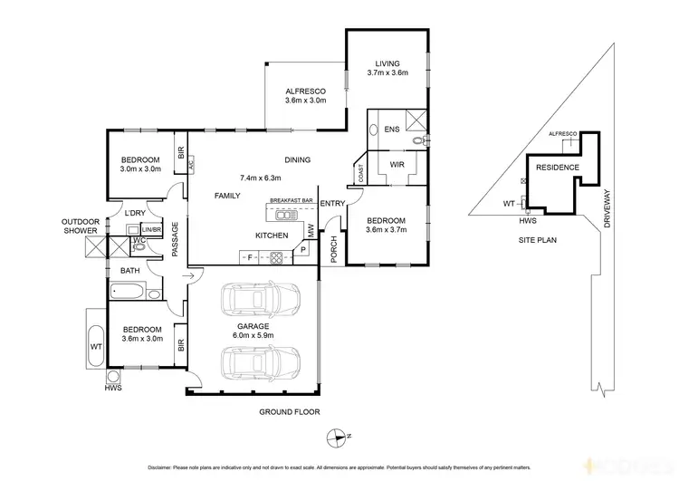 Floorplan of Homely house listing, 32 Wiltons Road, Ocean Grove VIC 3226