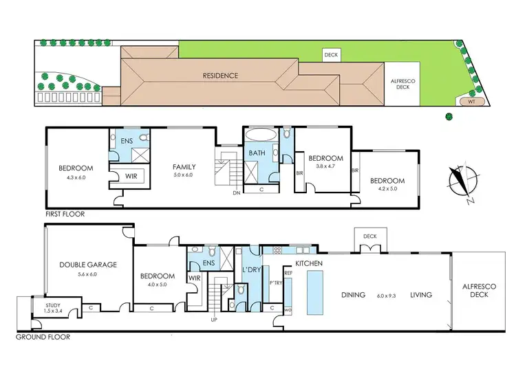 Floorplan of Homely townhouse listing, 7A Verbena Street, Mordialloc VIC 3195