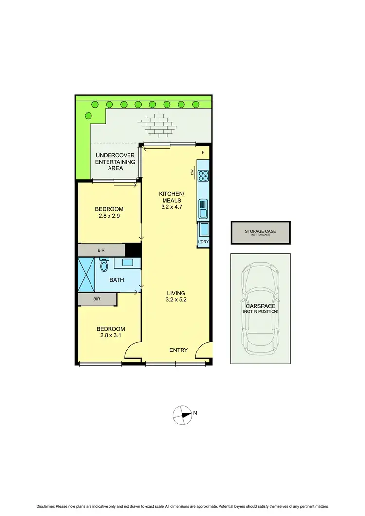 Floorplan of Homely apartment listing, G05/6 Queen Street, Blackburn VIC 3130