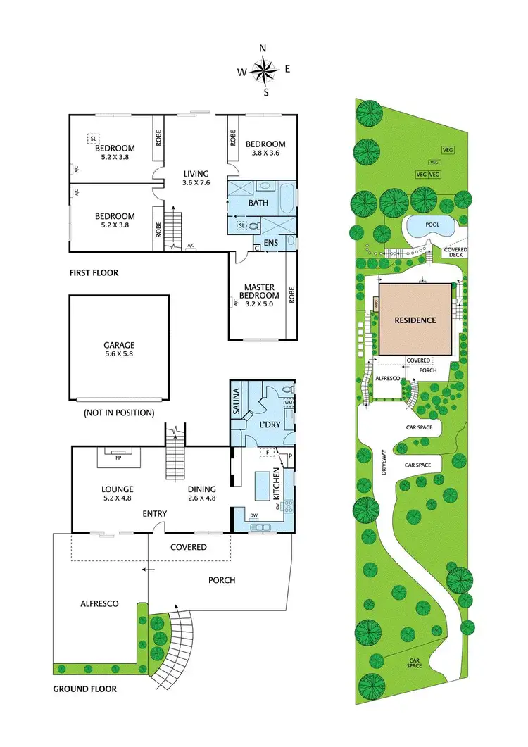 Floorplan of Homely house listing, 14 Brogil Road, North Warrandyte VIC 3113