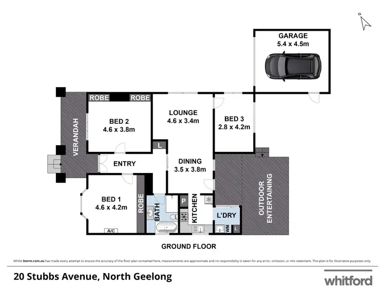 Floorplan of Homely house listing, 20 Stubbs Avenue, North Geelong VIC 3215