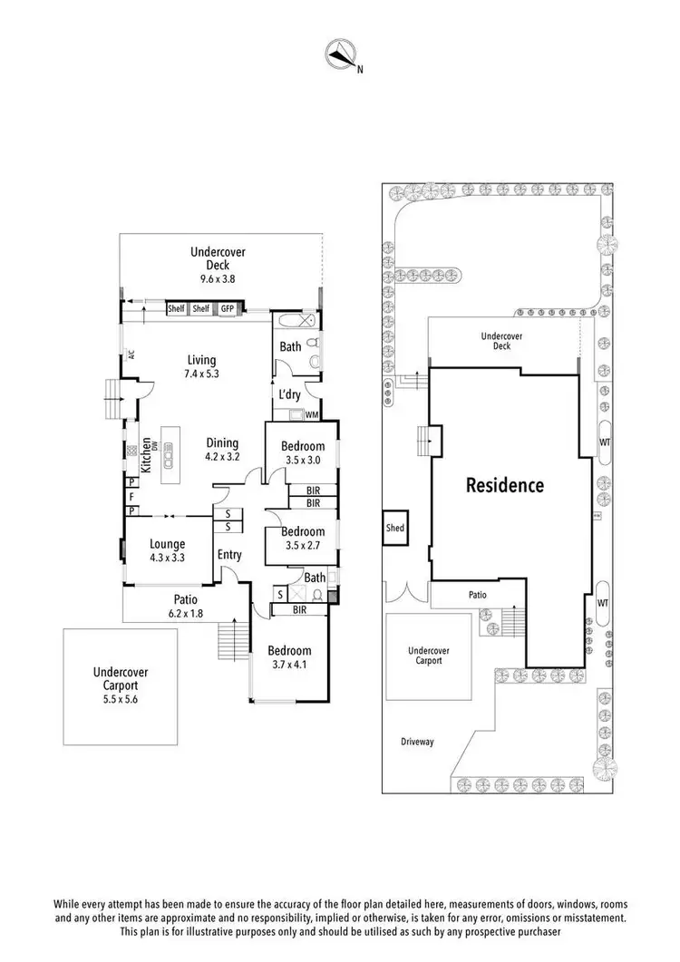 Floorplan of Homely house listing, 23 Dobson Avenue, Rosanna VIC 3084