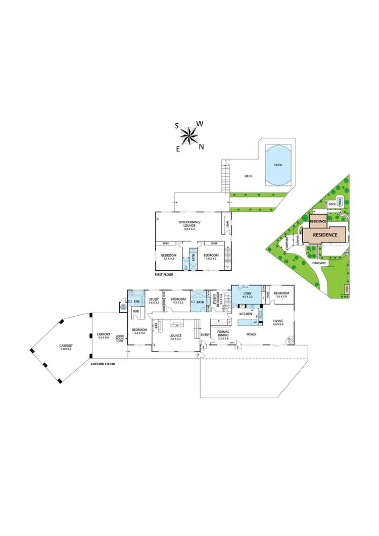 Floorplan of Homely house listing, 30 Aton Street, North Warrandyte VIC 3113