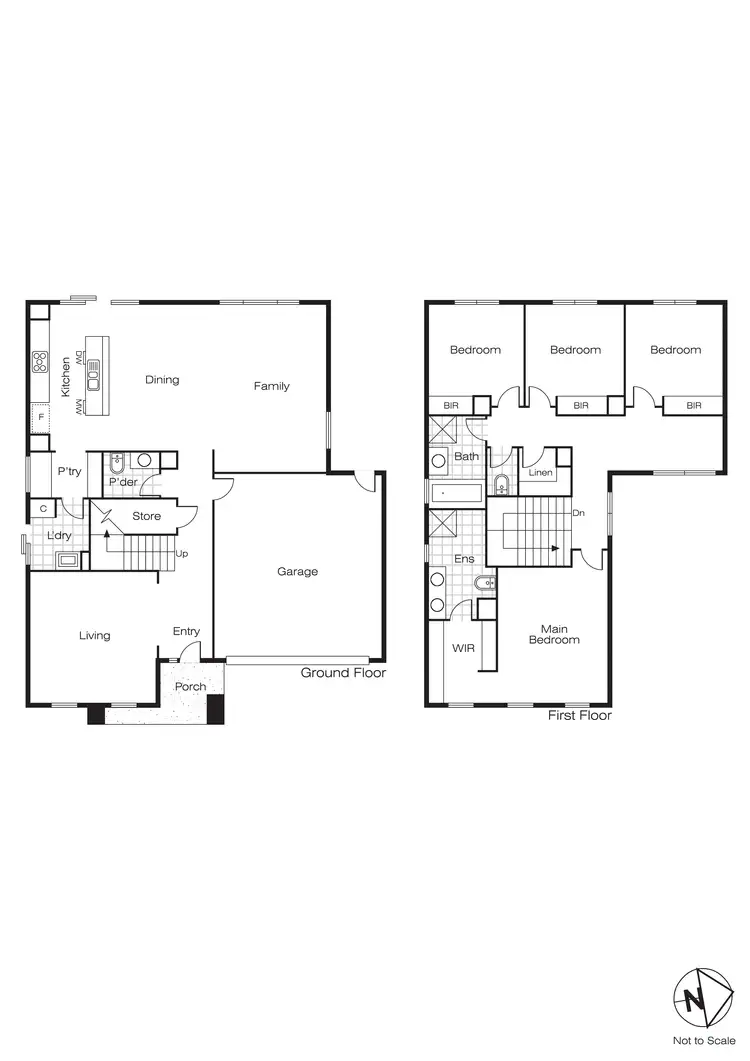 Floorplan of Homely house listing, 45 Continuance Way, Delacombe VIC 3356