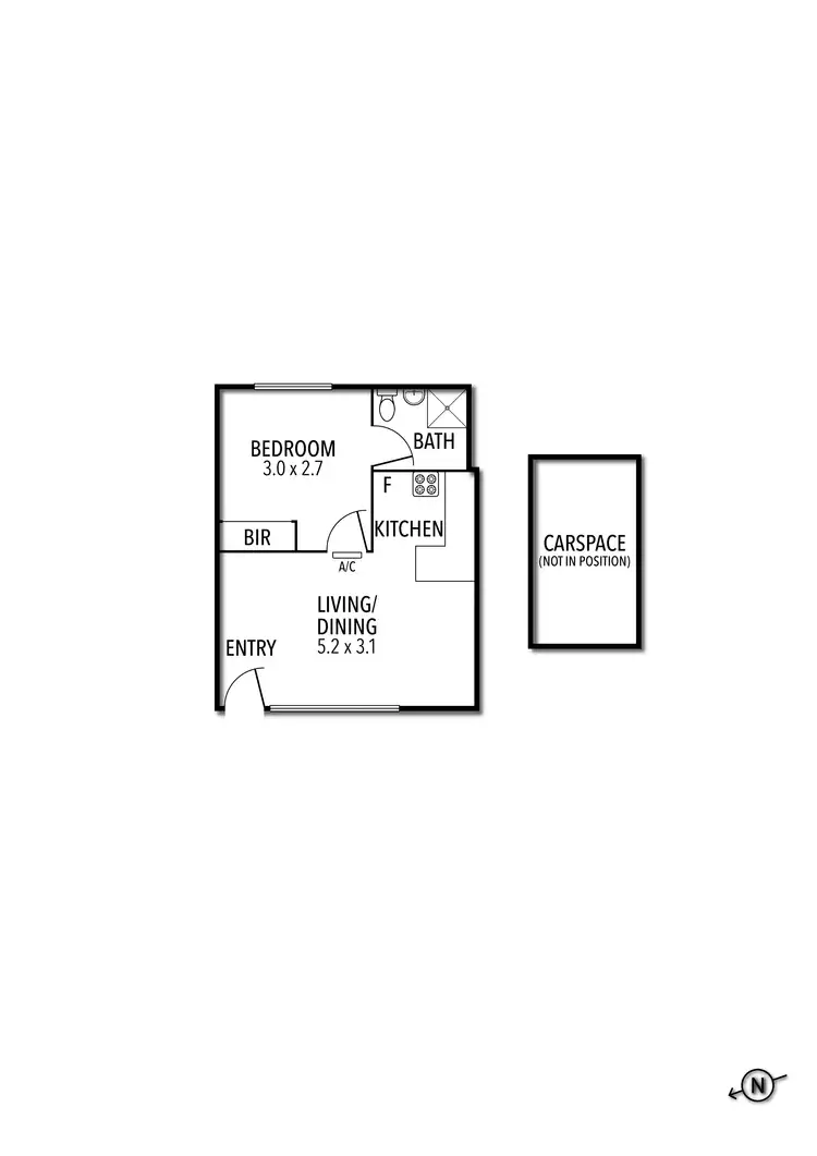 Floorplan of Homely apartment listing, 5/20-22 Sandown Road, Ascot Vale VIC 3032