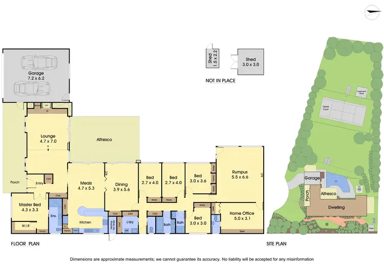 Floorplan of Homely house listing, 6 Pinewood Drive, Templestowe VIC 3106