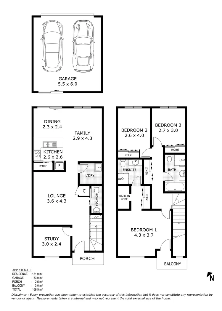 Floorplan of Homely townhouse listing, 51 Samson Brook Drive, Wallan VIC 3756
