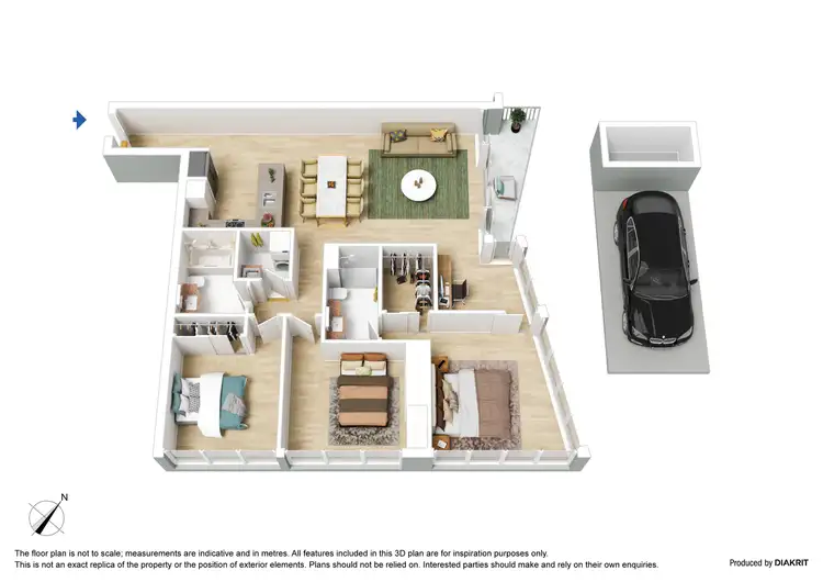 Floorplan of Homely apartment listing, 902/180 City Road, Southbank VIC 3006