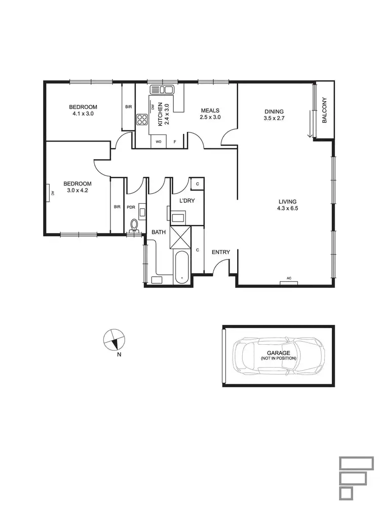 Floorplan of Homely apartment listing, 4/37 Wanda Road, Caulfield North VIC 3161
