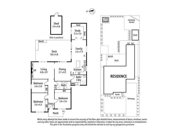 Floorplan of Homely house listing, 189 Waterdale Road, Ivanhoe VIC 3079