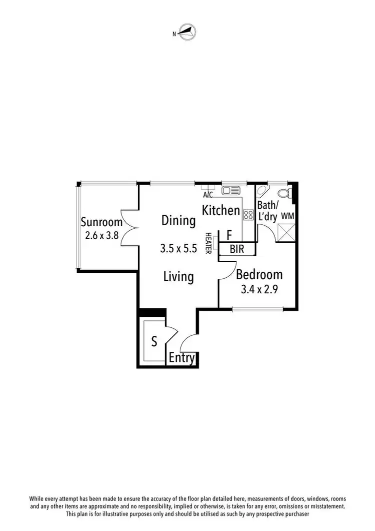 Floorplan of Homely apartment listing, 12/120 Princess Street, Kew VIC 3101