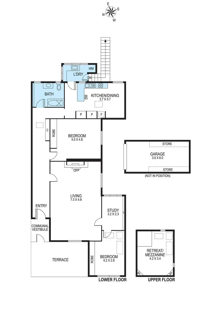 Floorplan of Homely apartment listing, 5/7 Keith Court, Brighton VIC 3186