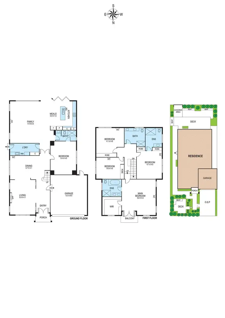 Floorplan of Homely house listing, 23 Cadby Street, Brighton VIC 3186