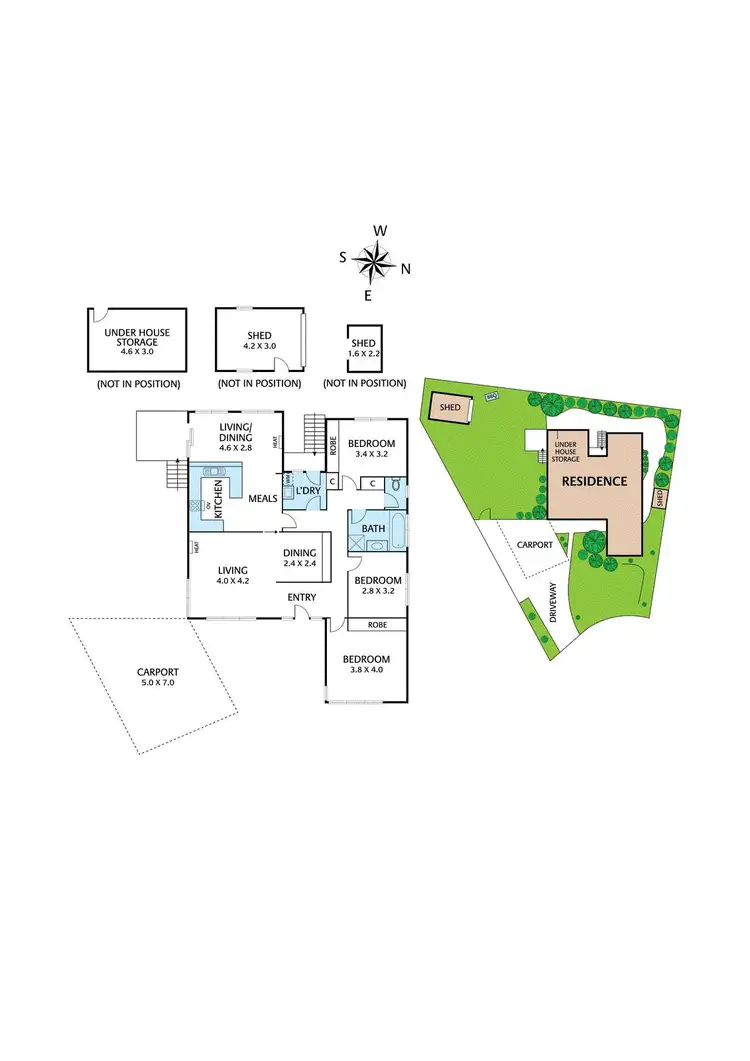 Floorplan of Homely house listing, 5 Lambruk Court, Yallambie VIC 3085