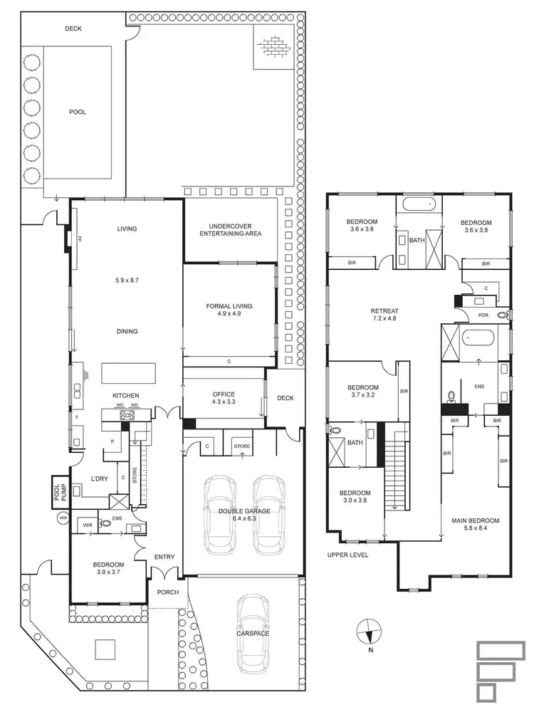 Floorplan of Homely house listing, 26 Leary Avenue, Bentleigh East VIC 3165