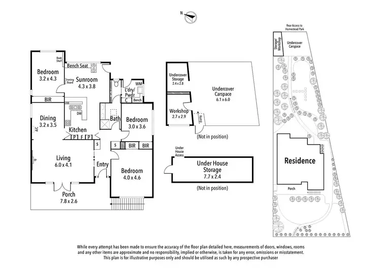 Floorplan of Homely house listing, 657 The Boulevard, Eaglemont VIC 3084
