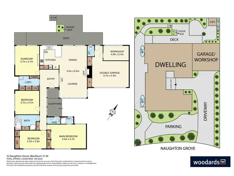 Floorplan of Homely house listing, 32 Naughton Grove, Blackburn VIC 3130