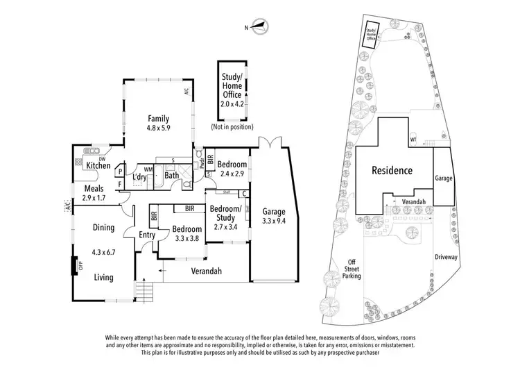 Floorplan of Homely house listing, 4 Jolliffe Crescent, Rosanna VIC 3084