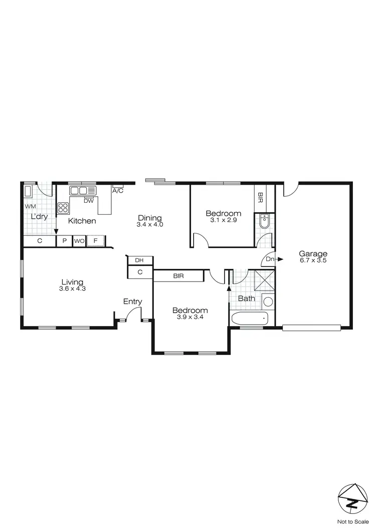 Floorplan of Homely house listing, 5/146 Mansfield Avenue, Mount Clear VIC 3350