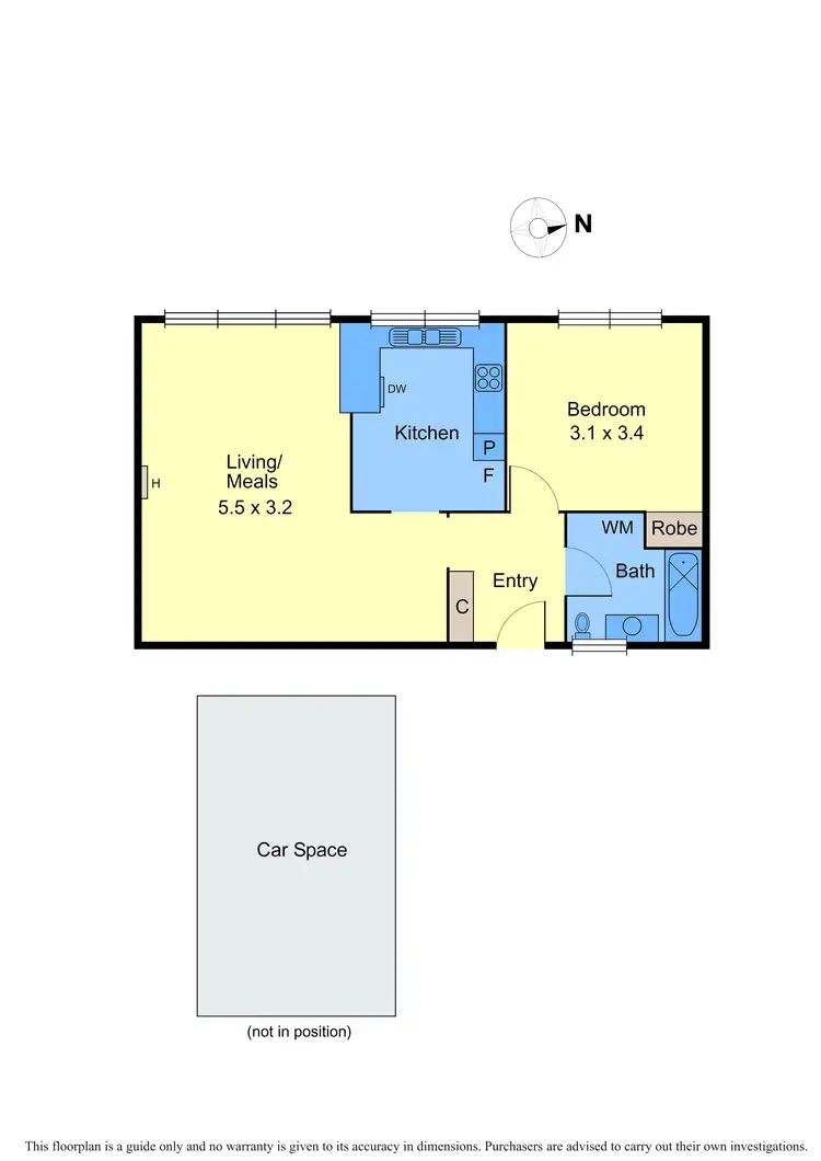 Floorplan of Homely apartment listing, 5/317 Riversdale Road, Hawthorn East VIC 3123