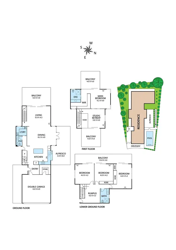 Floorplan of Homely house listing, 3/93 Arthur Street, Eltham VIC 3095