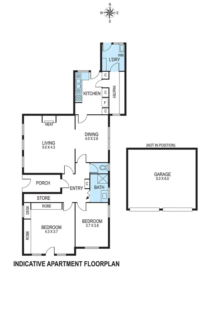 Floorplan of Homely house listing, 33 North Road, Brighton VIC 3186