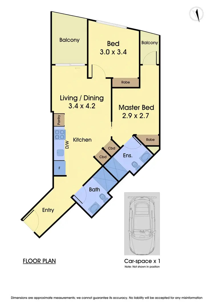Floorplan of Homely apartment listing, 108/801 Dandenong Road, Malvern East VIC 3145