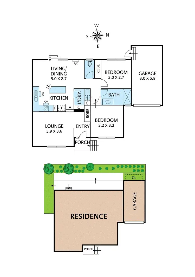 Floorplan of Homely unit listing, 5/38 Clyde Street, Diamond Creek VIC 3089