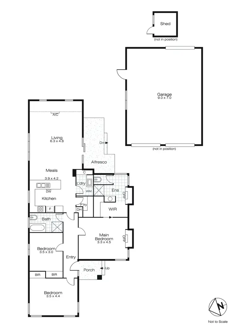Floorplan of Homely house listing, 916 Armstrong Street, Ballarat North VIC 3350