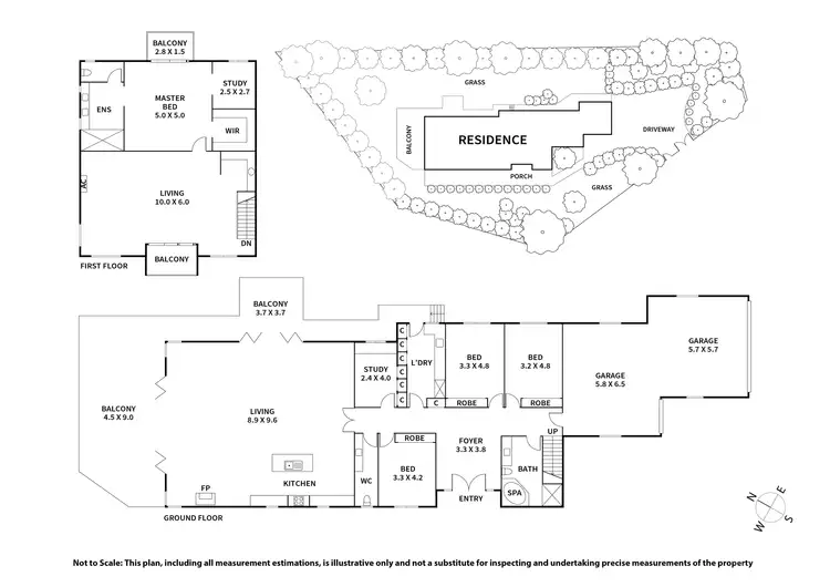 Floorplan of Homely house listing, 55 The Ridge, Mount Eliza VIC 3930