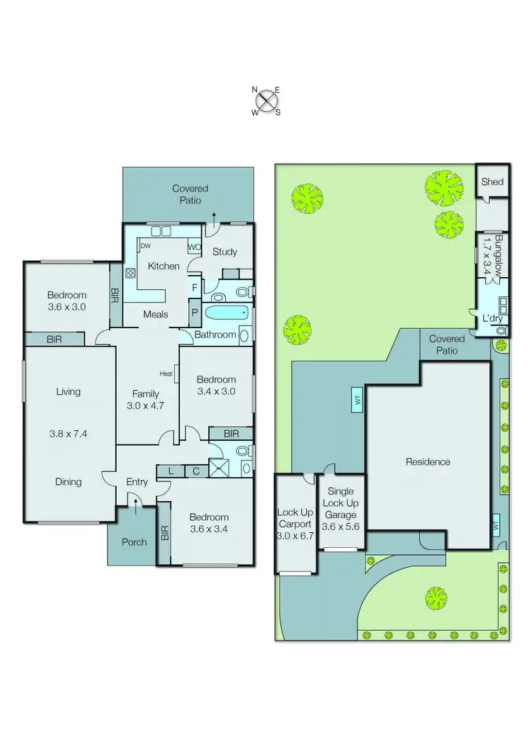 Floorplan of Homely house listing, 95 Nepean Highway, Mentone VIC 3194