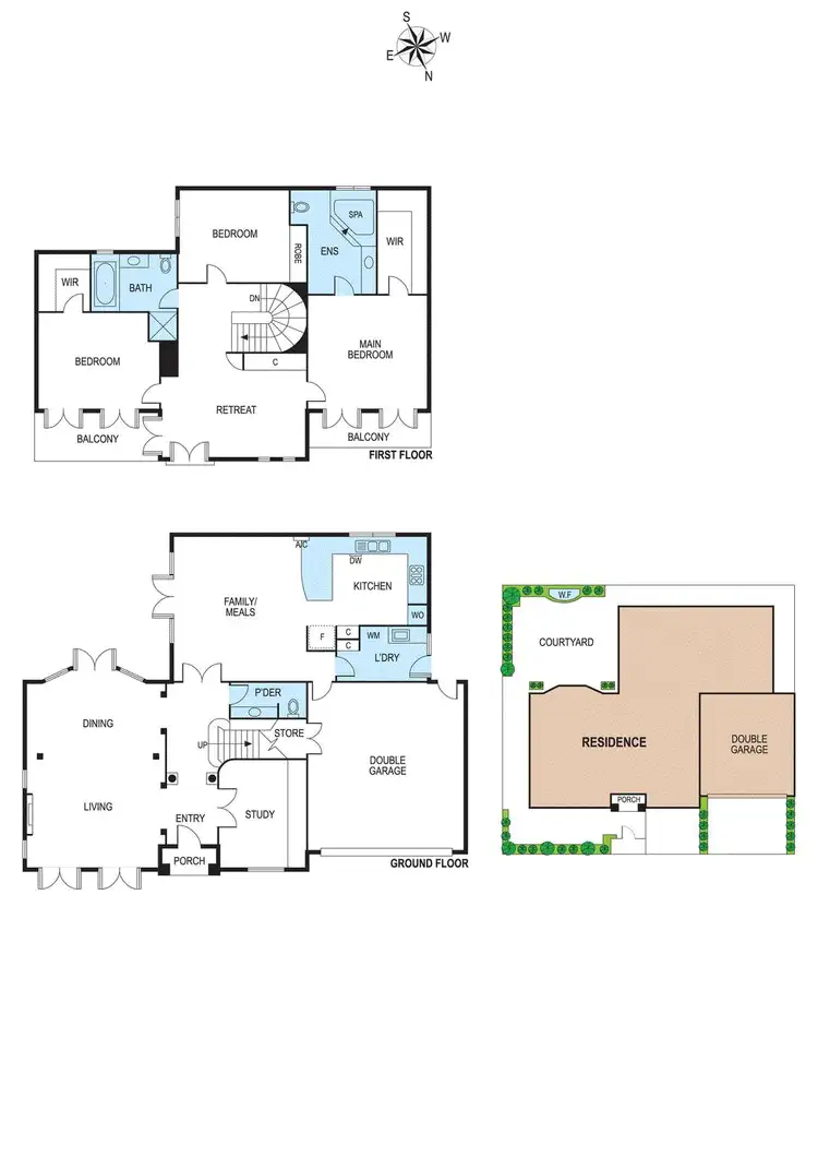 Floorplan of Homely house listing, 2C Gould Street, Brighton VIC 3186