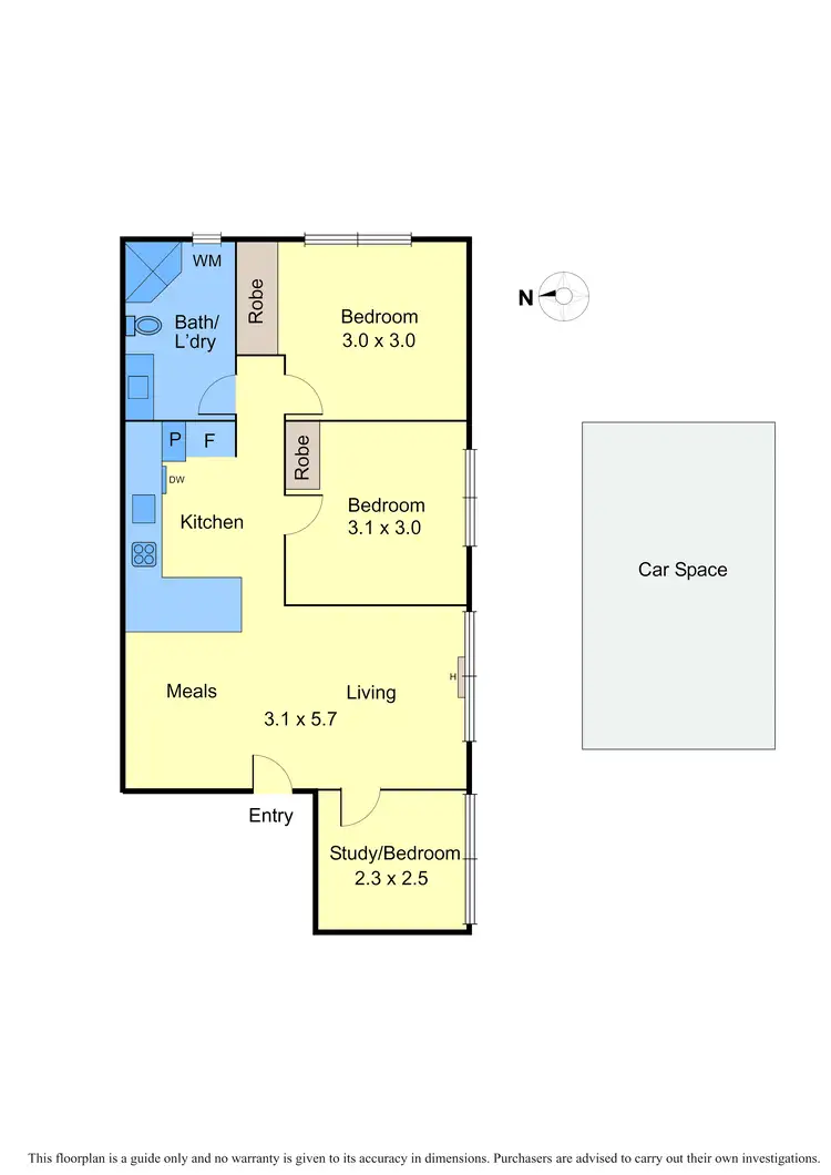 Floorplan of Homely apartment listing, 13/58 Edgar Street North, Glen Iris VIC 3146