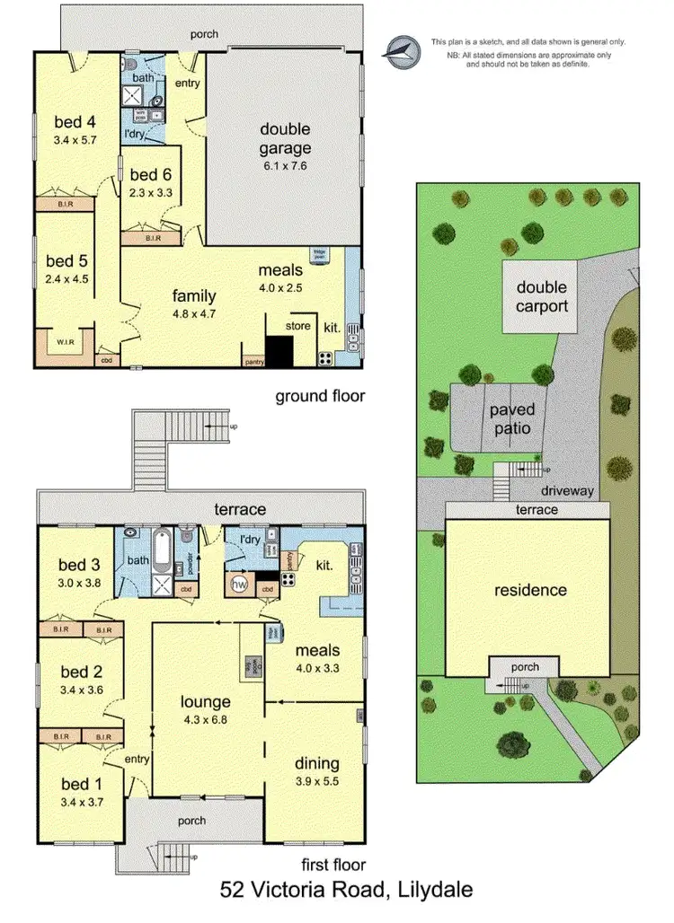 Floorplan of Homely house listing, 52 Victoria Road, Lilydale VIC 3140