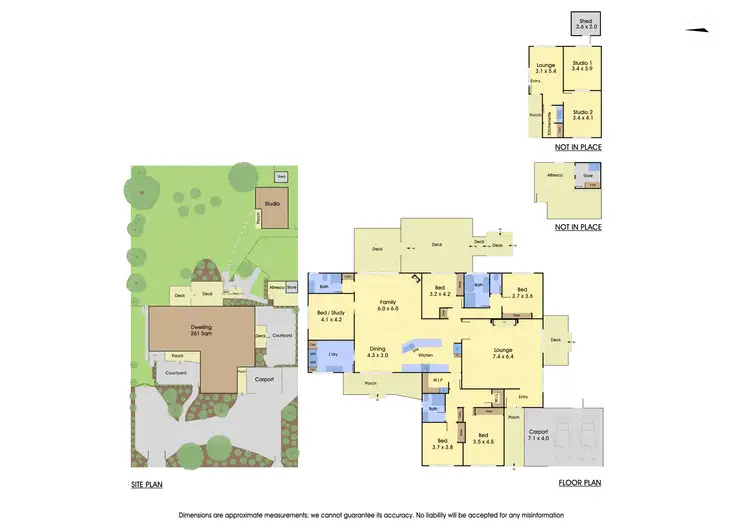 Floorplan of Homely house listing, 504-506 Park Road, Park Orchards VIC 3114