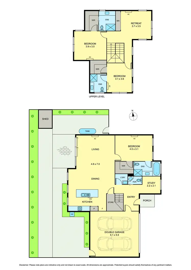 Floorplan of Homely townhouse listing, 2/543 Canterbury Road, Vermont VIC 3133