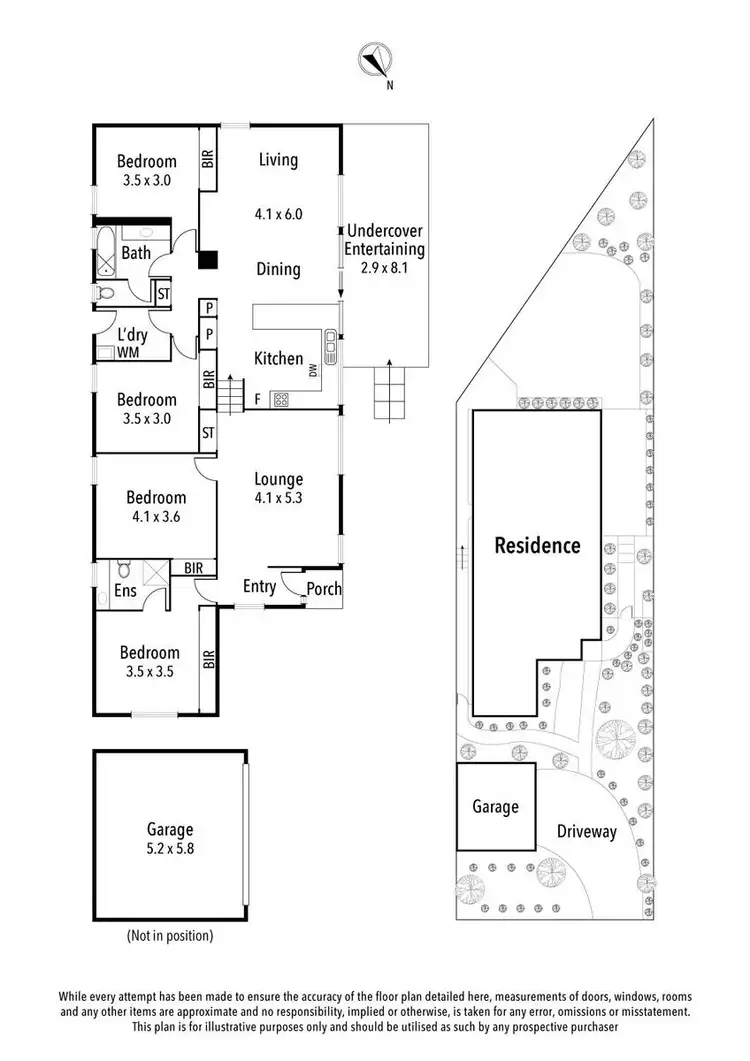 Floorplan of Homely house listing, 19 Corbie Way, Yallambie VIC 3085