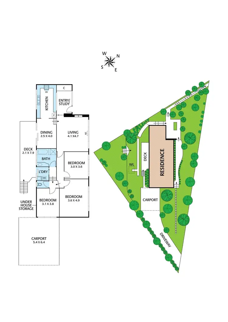 Floorplan of Homely house listing, 57 Grove Road, Rosanna VIC 3084