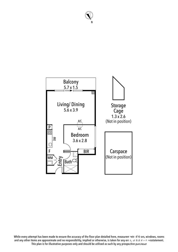 Floorplan of Homely apartment listing, 11/46 Barkly Place, Heidelberg VIC 3084