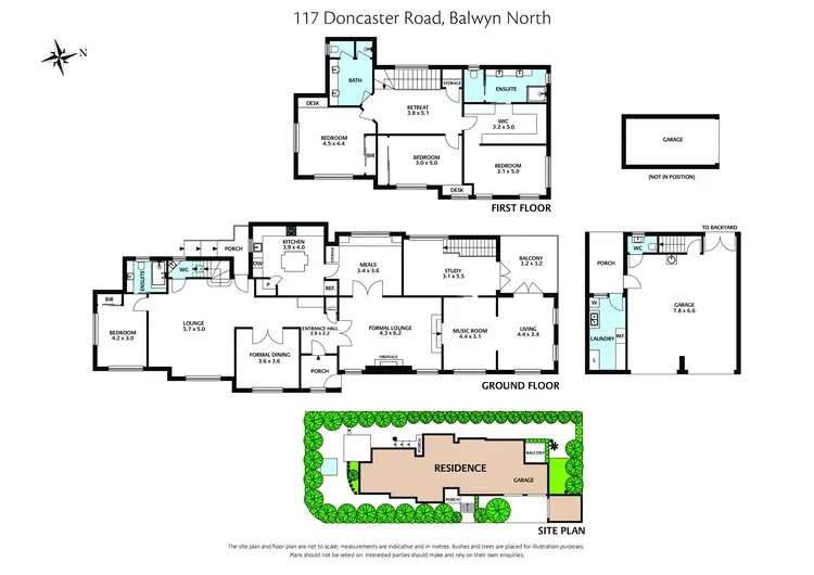 Floorplan of Homely house listing, 117 Doncaster Road, Balwyn North VIC 3104