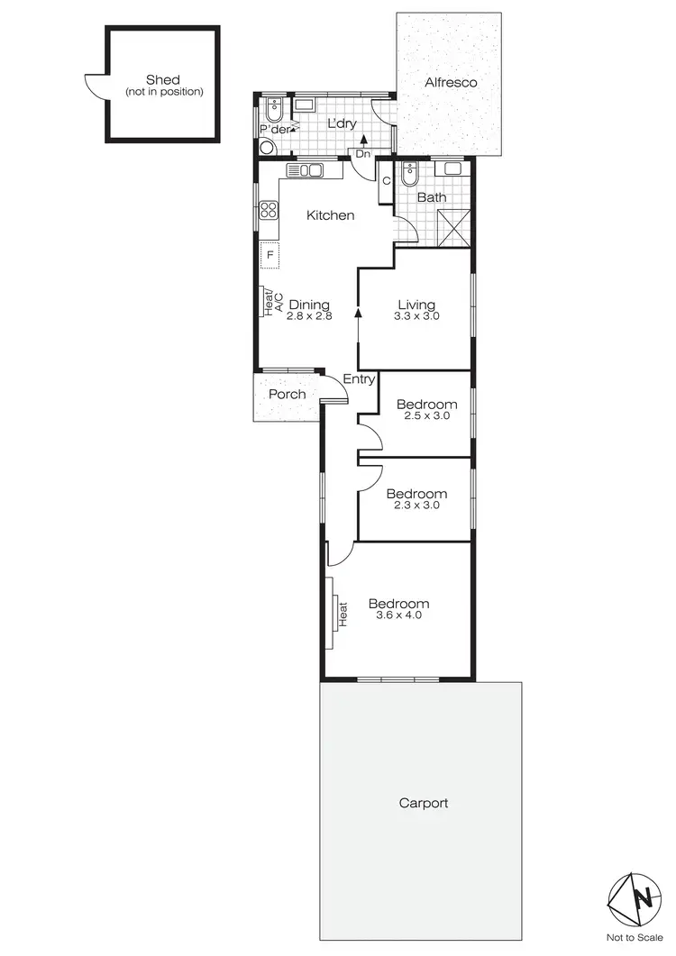 Floorplan of Homely house listing, 213 Lyons Street South, Ballarat Central VIC 3350