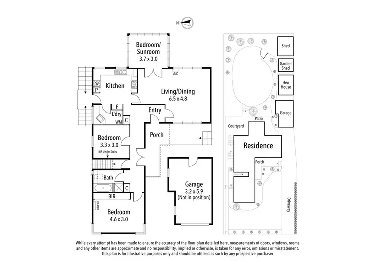 Floorplan of Homely house listing, 86 Bellevue Avenue, Rosanna VIC 3084