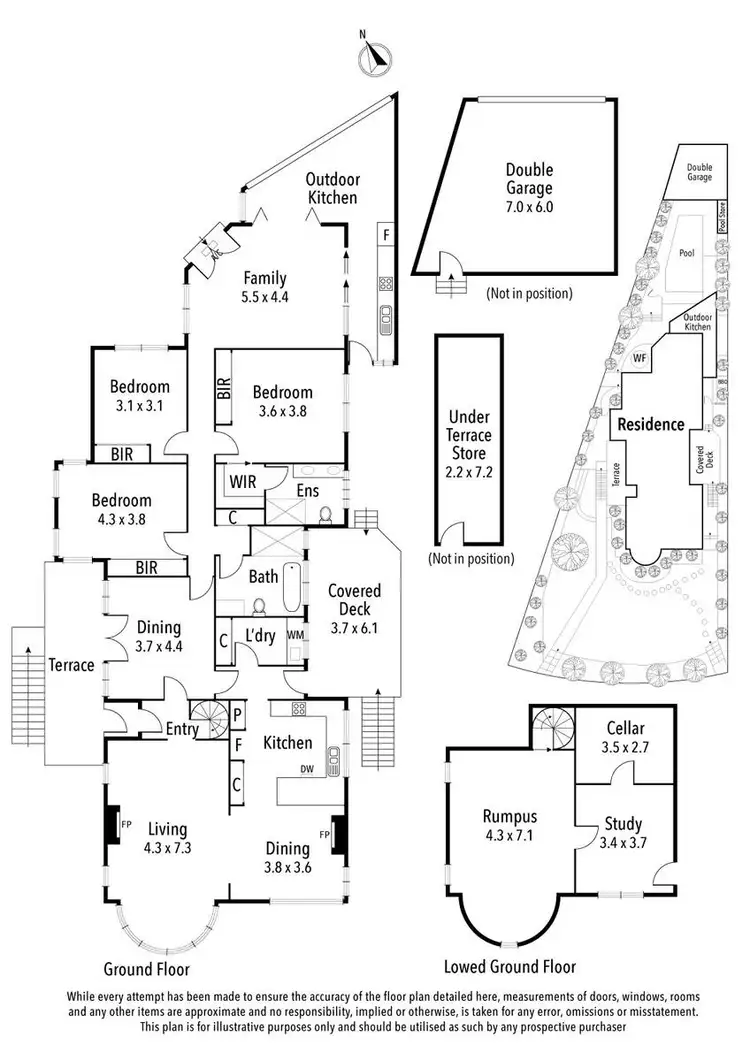 Floorplan of Homely house listing, 7 Gruyere Crescent, Ivanhoe East VIC 3079